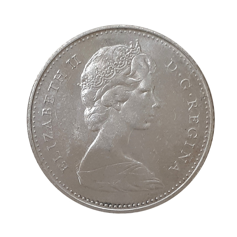 1968 Canada 10 Cents Silver BU