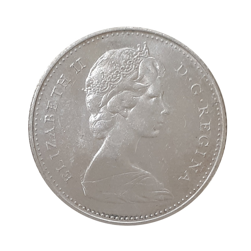 1968 Canada 10 Cents Silver Circ.