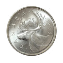 1968 Canada 25 Cents Silver BU (MS-63)
