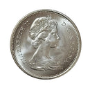 1968 Canada 25 Cents Silver BU (MS-63)