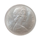 1969 Canada Nickel 1$ Dollar Coin Circulated