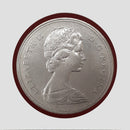 1971 Canada 1$ British Columbia  Nickel Dollar Coin (Ch/Bu)(MS-64)