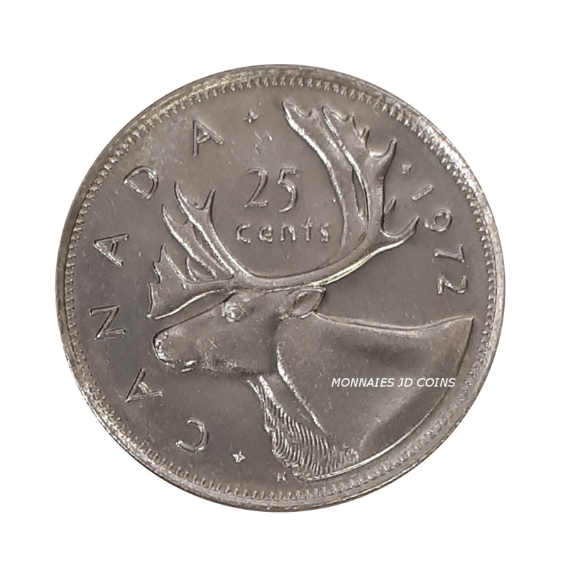 1972 Canada 25 Cents BU (MS-63)