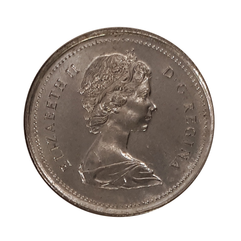 1973 Canada Small Bust 25 Cents BU (MS-63)