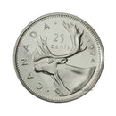 1974 Canada Specimen 25 Cent