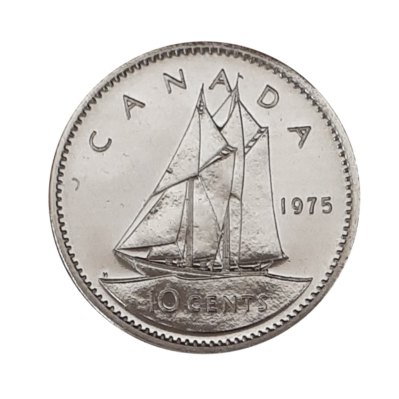 1975 Canada 10 Cents Specimen