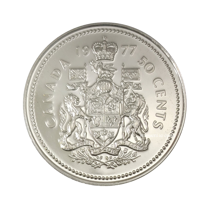 1977 Canada 50 Cents Proof Like