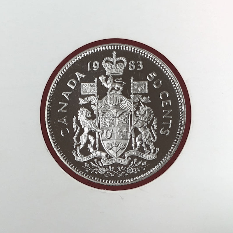 1983 Canada 50 Cents Proof Coin