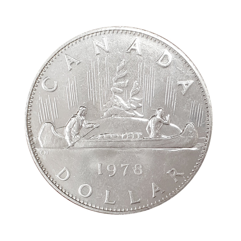 1978 Canada Nickel $1 Dollar Coin (Circulated)