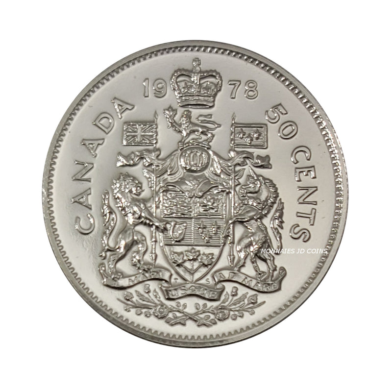 1978 Canada 50 Cents Proof Like