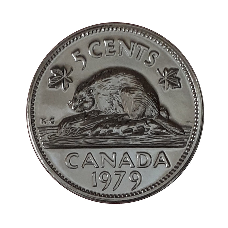 1979 Canada 5 Cents Specimen