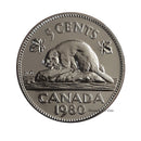 1980 Canada 5 Cents Specimen