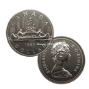 1980 Canada Nickel $1 Dollar Specimen