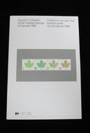 1980 Canada Stamp Collection SOUVENIR COLLECTION OF THE POSTAGE STAMPS OF CANADA