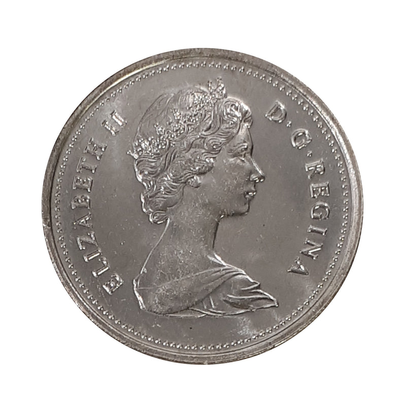 1981 Canada 25 Cents Choise BU (MS-64)