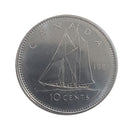 1981 Canada 10 Cents Brillant Uncirculated (MS-63)
