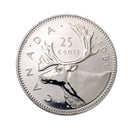 1981 Canada 25 Cents Proof Like