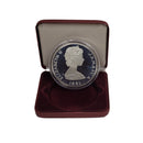 Jamaica 1981 25$ Royal Wedding Charles With Diana .925 Sterling Silver Coin