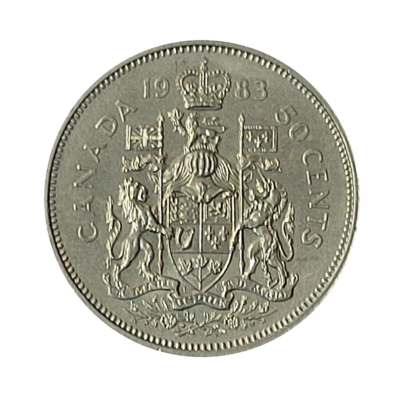 1983 Canada 50 Cents UNC (MS-60 / MS-62)