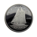 1983 Canada 10 Cents Proof