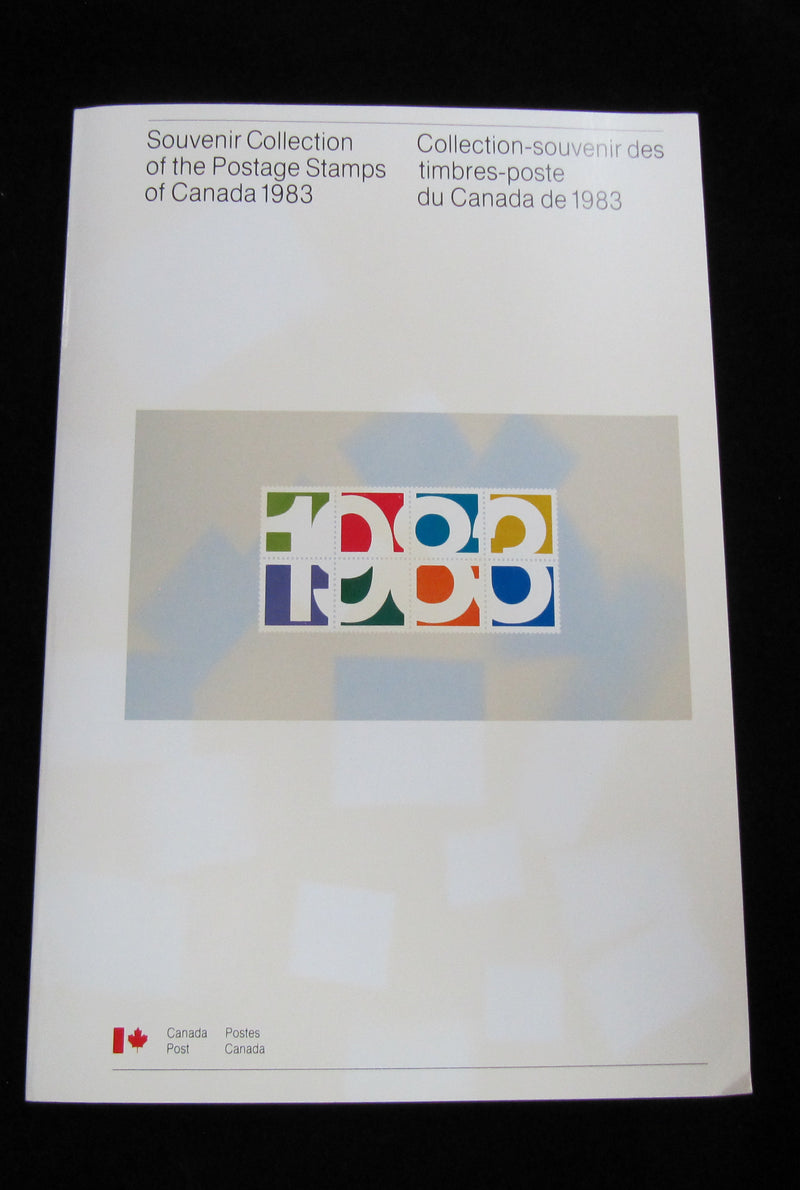 1983 Canada Stamp Collection SOUVENIR COLLECTION OF THE POSTAGE STAMPS OF CANADA