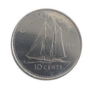 1985 Canada 10 Cents Brillant Uncirculated (MS-63)