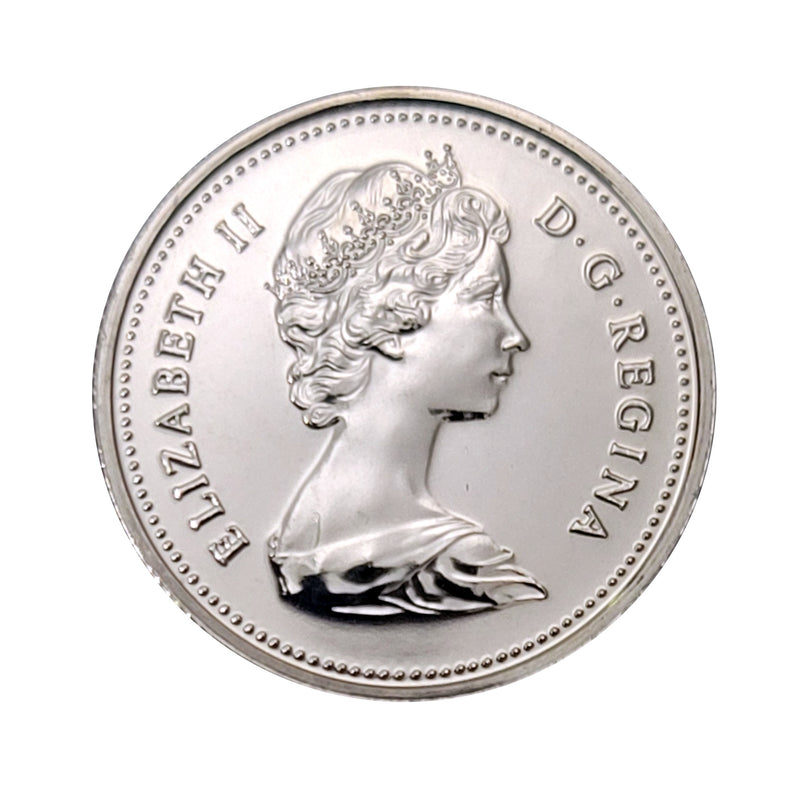 1985 Canada 25 Cents Proof Like