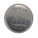 1986 Canada 10 Cents CH/BU (MS-64)