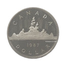 1987 Nickel $1 Dollar Proof