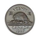 1987 Canada 5 Cents Specimen