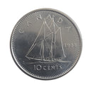 1988 Canada 10 Cents Brillant Uncirculated (MS-63)
