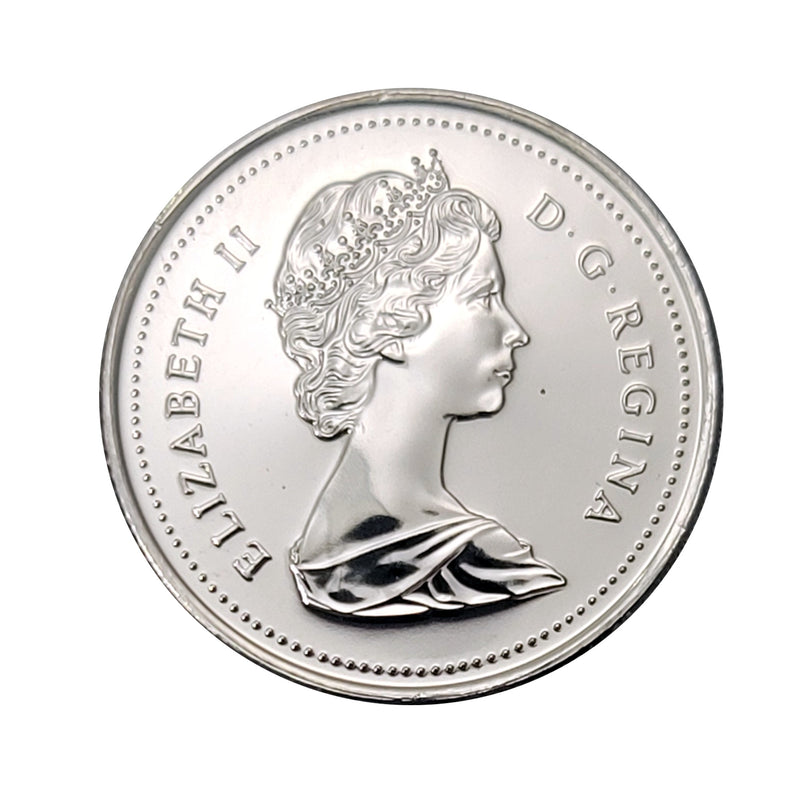 1988 Canada 25 Cents Proof Like