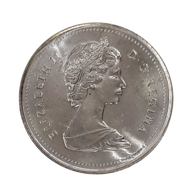 1989 Canada Caribou 25 Cents BU (MS-63)