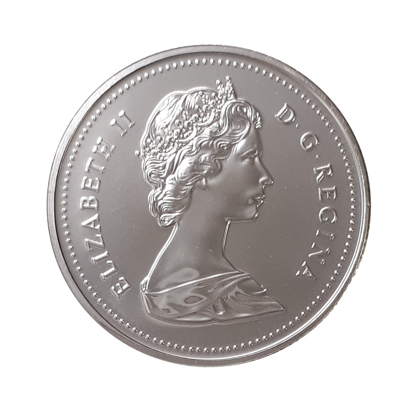 1989 Canada 25 Cents Proof Like