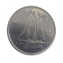 1989 Canada 10 Cents Brillant Uncirculated (MS-63)