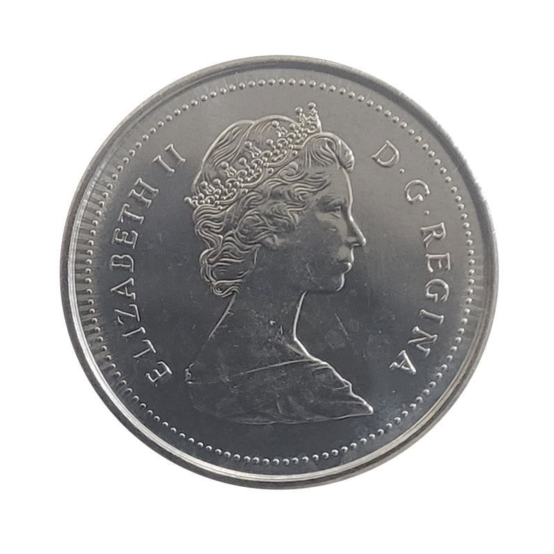 1989 Canada 10 Cents Brillant Uncirculated (MS-63)