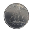 1989 Canada 10 Cents CH/BU (MS-64)