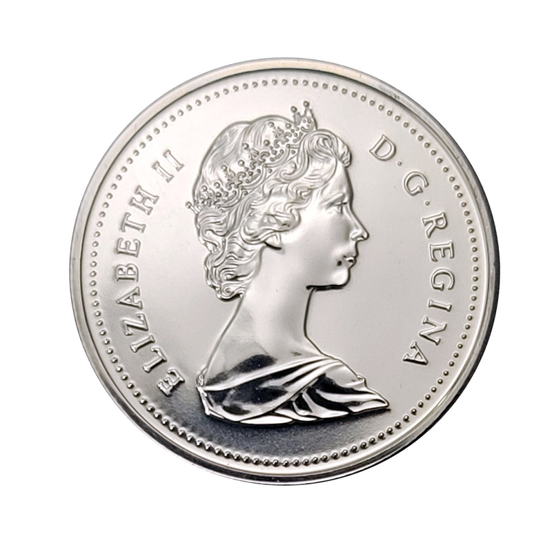 1989 Canada 25 Cents Proof Like