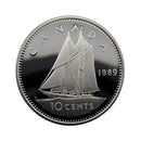 1989 Canada 10 Cents Proof