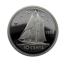 1990 Canada 10 Cents Proof