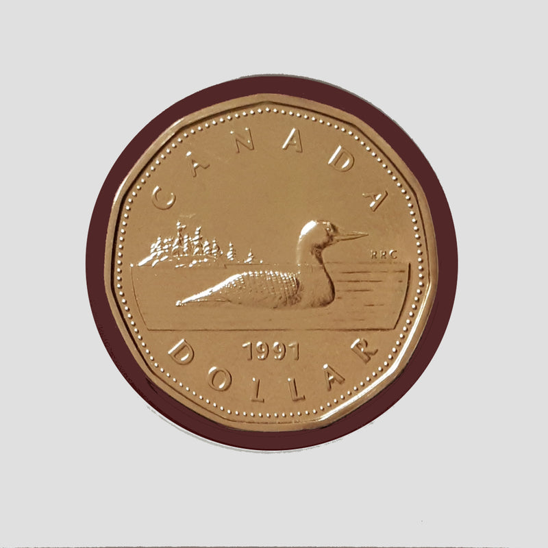 1991 Canada Loon Specimen Uncirculated Coin