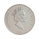 1991 Canada $20 Aviation Series I : de Havilland Beaver Sterling Silver Coin
