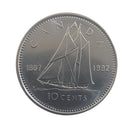1992 Canada 10 Cents Brillant Uncirculated (MS-63)