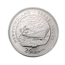 1992 Canada Newfoundland 25 Cents Proof Like