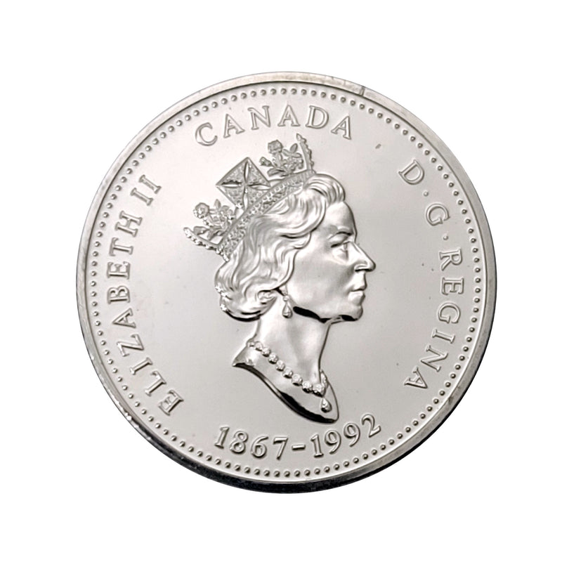 1992 Canada Saskatchewan 25 Cents Proof Like
