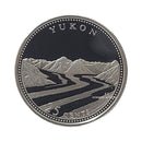 1992 Canada Yukon 25 Cents Silver Proof