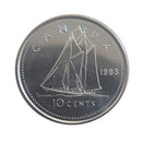 1993 Canada 10 Cents Brillant Uncirculated (MS-63)