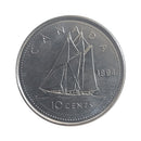 1994 Canada 10 Cents Brillant Uncirculated (MS-63)