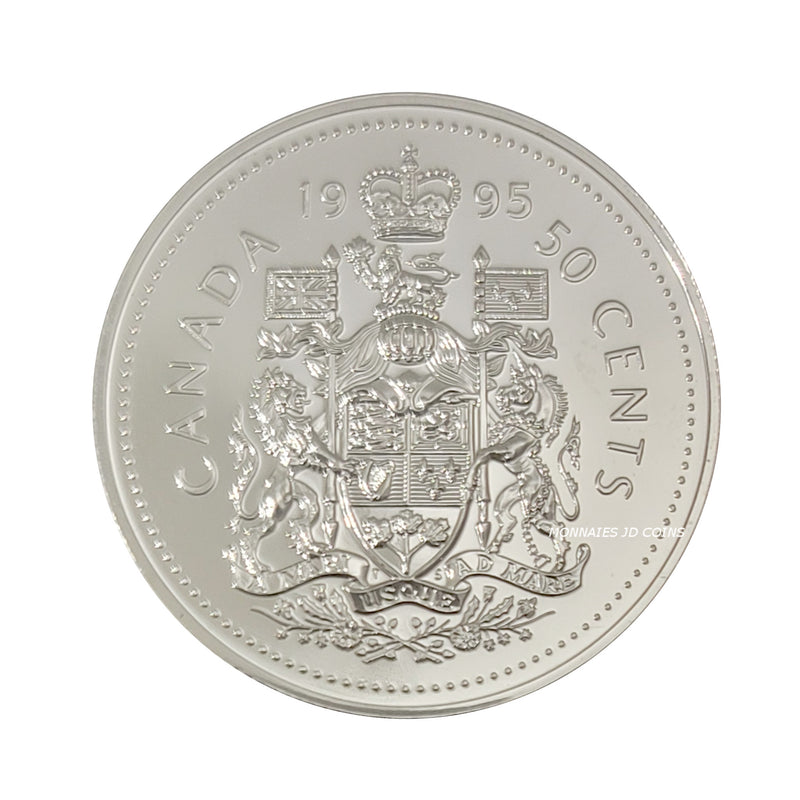 1995 Canada 50 Cents Proof Like