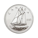 1995 Canada 10 Cents Specimen